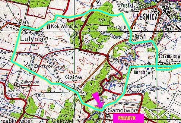 Trasa nr 6 do Lutyni